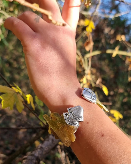 Bracciale foglie di quercia