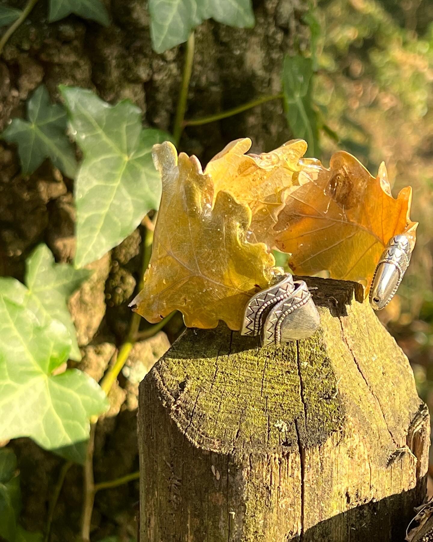 Bracciale foglie di quercia